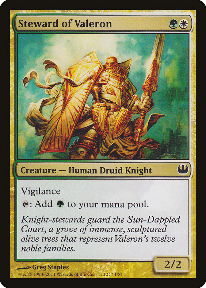 Steward of Valeron [Duel Decks: Knights vs. Dragons] - Magic: The Gathering - Card Brawlers | Quebec | Canada |
