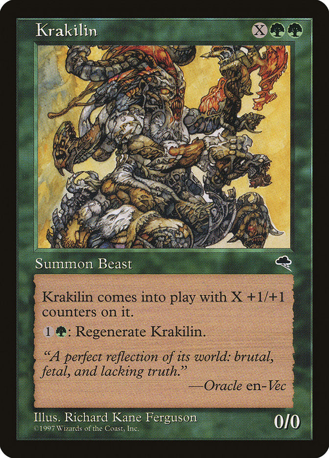 Krakilin [Tempest] - Magic: The Gathering - Card Brawlers | Quebec | Canada |