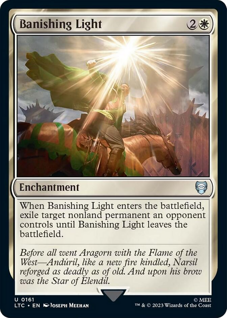 Banishing Light [The Lord of the Rings: Tales of Middle-Earth Commander] - Magic: The Gathering - Card Brawlers | Quebec | Canada |