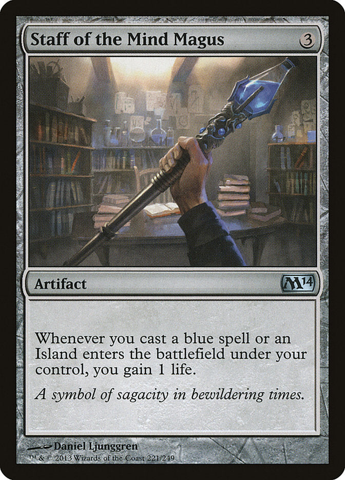 Staff of the Mind Magus [Magic 2014] - Magic: The Gathering - Card Brawlers | Quebec | Canada |