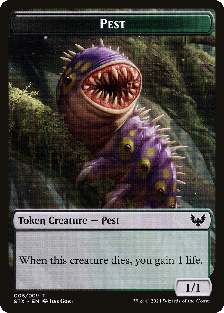 Pest // Lukka, Wayward Bonder Emblem Double-Sided Token [Secret Lair: From Cute to Brute Tokens] - Magic: The Gathering - Card Brawlers | Quebec | Canada |