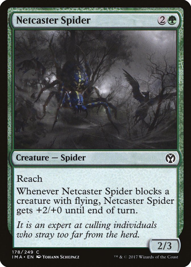 Netcaster Spider [Iconic Masters] - Magic: The Gathering - Card Brawlers | Quebec | Canada |