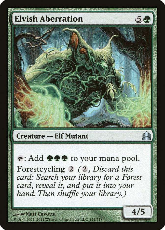 Elvish Aberration [Commander 2011] - Magic: The Gathering - Card Brawlers | Quebec | Canada |