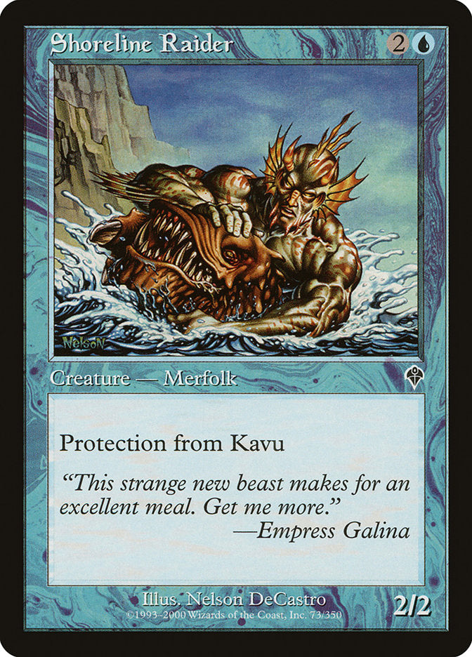 Shoreline Raider [Invasion] - Magic: The Gathering - Card Brawlers | Quebec | Canada |