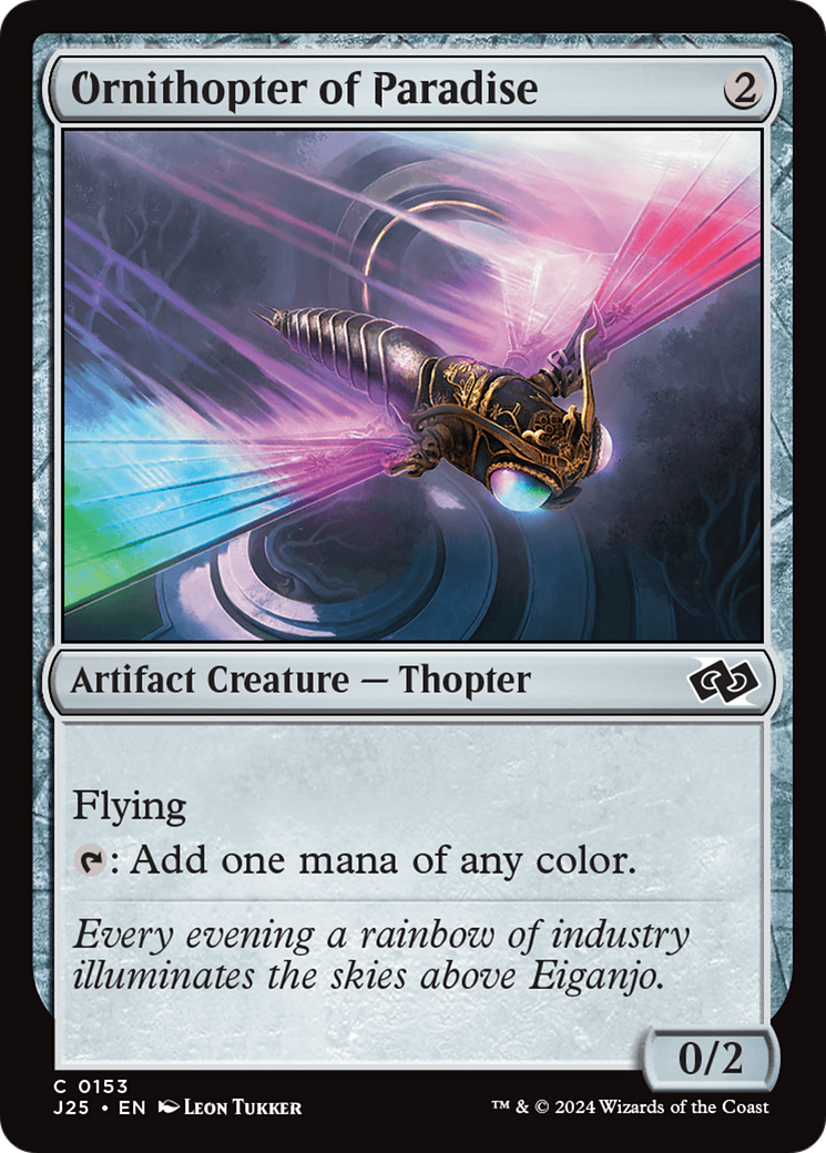 Ornithopter of Paradise [Foundations Jumpstart] - Magic: The Gathering - Card Brawlers | Quebec | Canada |