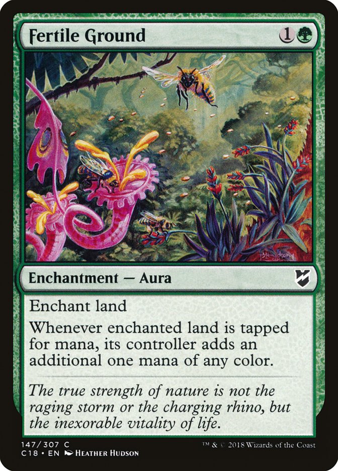 Fertile Ground [Commander 2018] - Magic: The Gathering - Card Brawlers | Quebec | Canada |