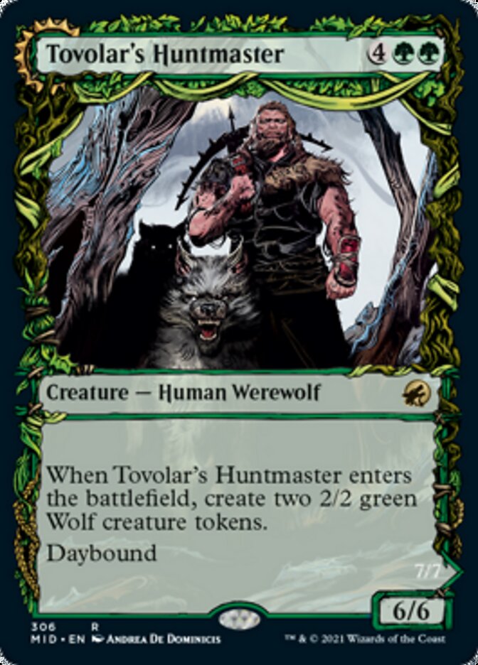 Tovolar's Huntmaster // Tovolar's Packleader (Showcase Equinox) [Innistrad: Midnight Hunt] - Magic: The Gathering - Card Brawlers | Quebec | Canada |