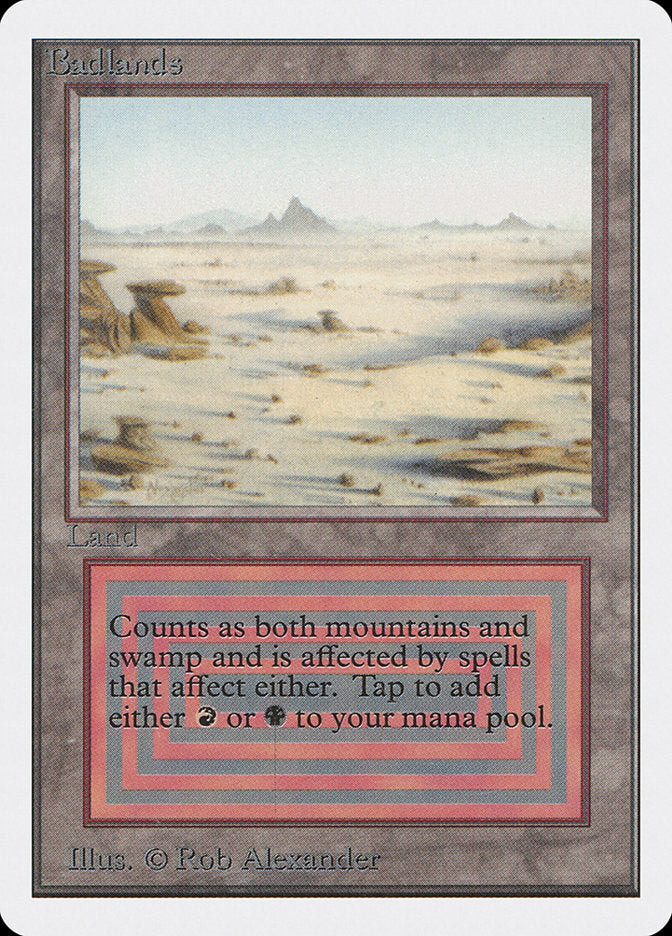 Badlands [Unlimited Edition] - Magic: The Gathering - Card Brawlers | Quebec | Canada |