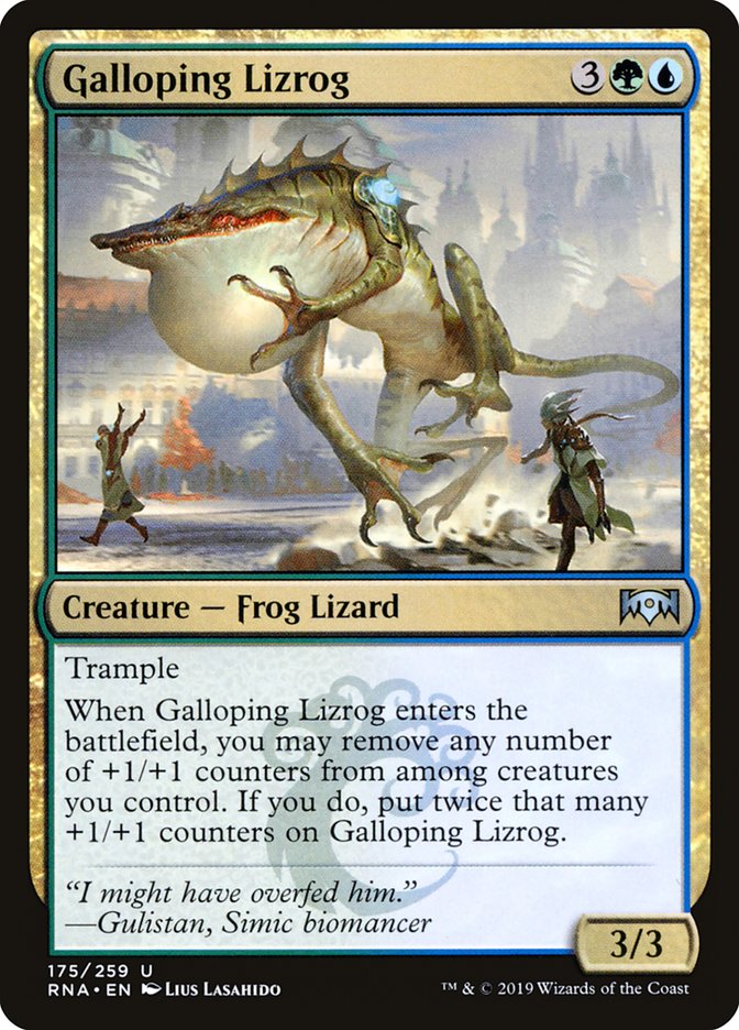 Galloping Lizrog [Ravnica Allegiance] - Magic: The Gathering - Card Brawlers | Quebec | Canada |