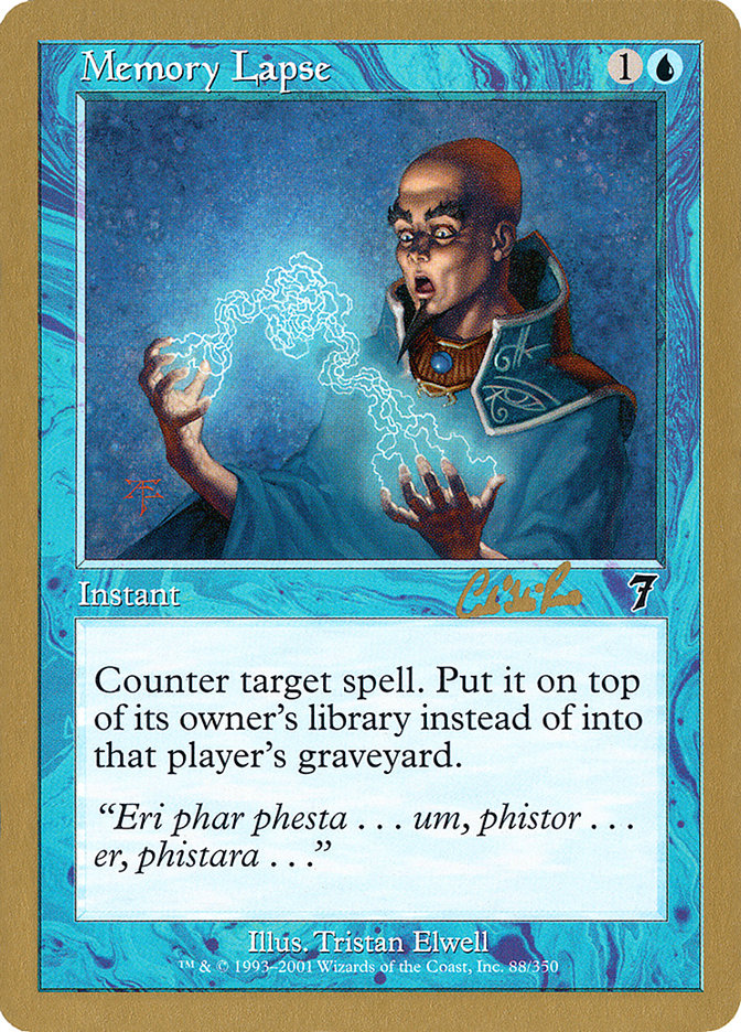 Memory Lapse (Carlos Romao) [World Championship Decks 2002] - Magic: The Gathering - Card Brawlers | Quebec | Canada |