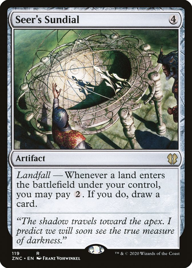Seer's Sundial [Zendikar Rising Commander] - Magic: The Gathering - Card Brawlers | Quebec | Canada |