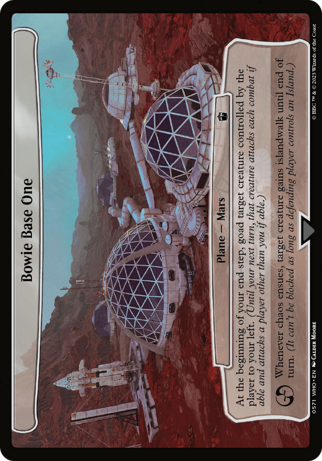 Bowie Base One [Doctor Who] - Magic: The Gathering - Card Brawlers | Quebec | Canada |