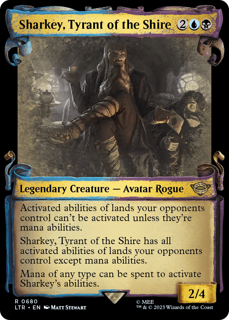 Sharkey, Tyrant of the Shire [The Lord of the Rings: Tales of Middle-Earth Showcase Scrolls] - Magic: The Gathering - Card Brawlers | Quebec | Canada |