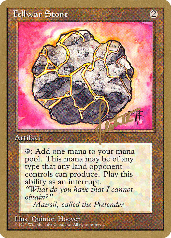 Fellwar Stone (Bertrand Lestree) [Pro Tour Collector Set] - Magic: The Gathering - Card Brawlers | Quebec | Canada |
