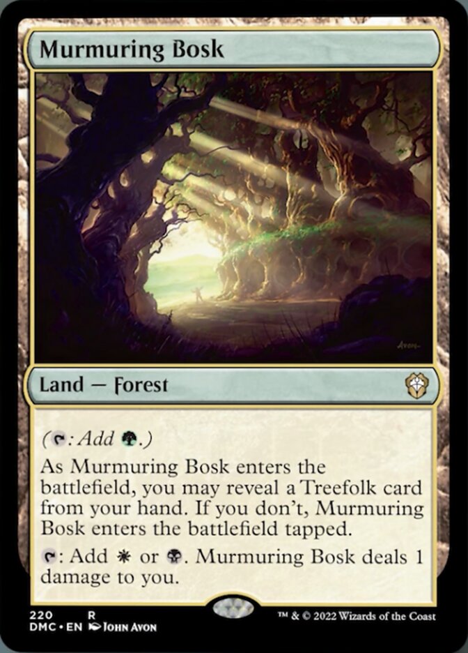 Murmuring Bosk [Dominaria United Commander] - Magic: The Gathering - Card Brawlers | Quebec | Canada |