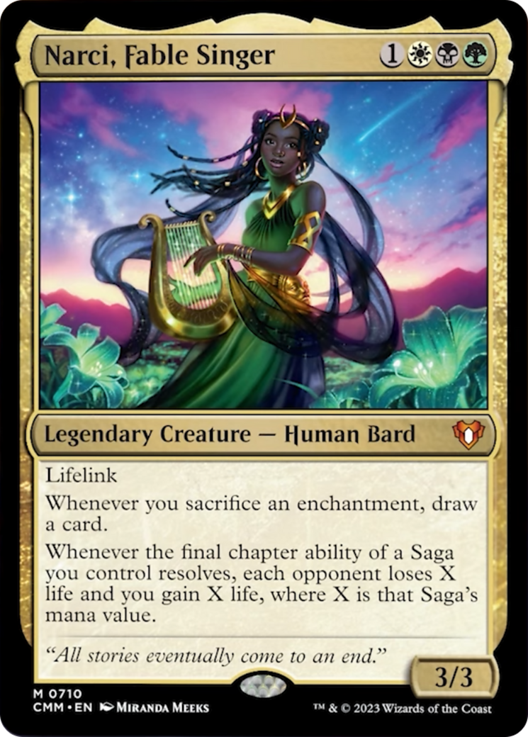 Narci, Fable Singer [Commander Masters] - Magic: The Gathering - Card Brawlers | Quebec | Canada |