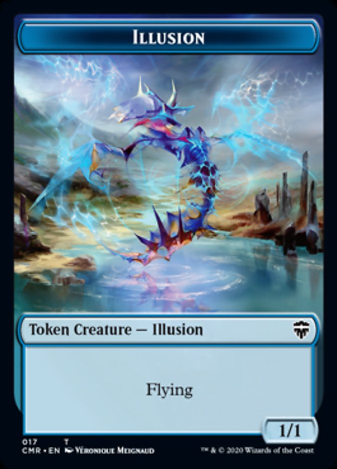 Illusion // Plant Double-Sided Token [Commander Legends Tokens] - Magic: The Gathering - Card Brawlers | Quebec | Canada |