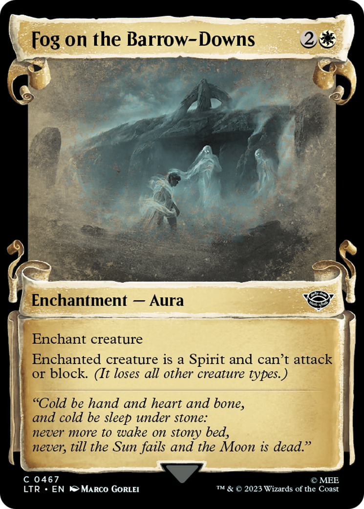 Fog on the Barrow-Downs [The Lord of the Rings: Tales of Middle-Earth Showcase Scrolls] - Magic: The Gathering - Card Brawlers | Quebec | Canada |