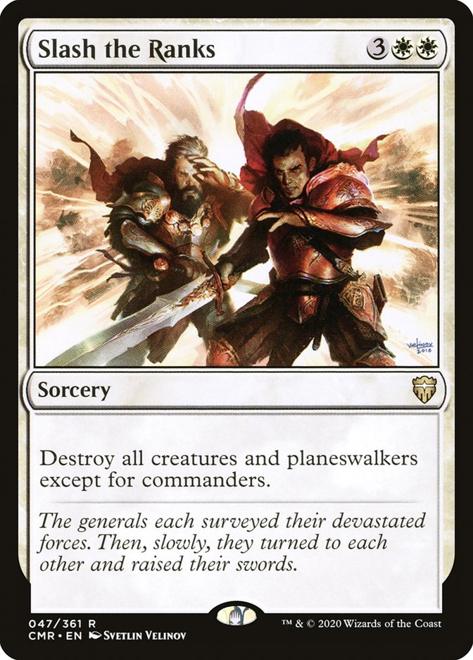 Slash the Ranks [Commander Legends] - Magic: The Gathering - Card Brawlers | Quebec | Canada |