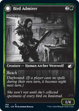 Bird Admirer // Wing Shredder [Innistrad: Double Feature] - Magic: The Gathering - Card Brawlers | Quebec | Canada |