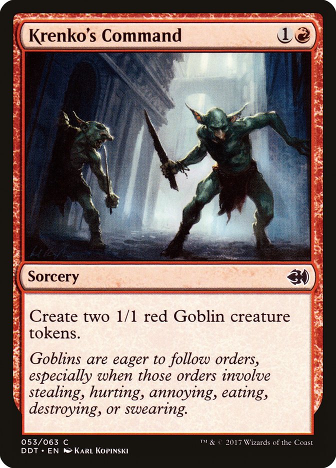 Krenko's Command [Duel Decks: Merfolk vs. Goblins] - Magic: The Gathering - Card Brawlers | Quebec | Canada |