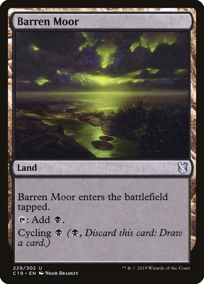 Barren Moor [Commander 2019] - Magic: The Gathering - Card Brawlers | Quebec | Canada |