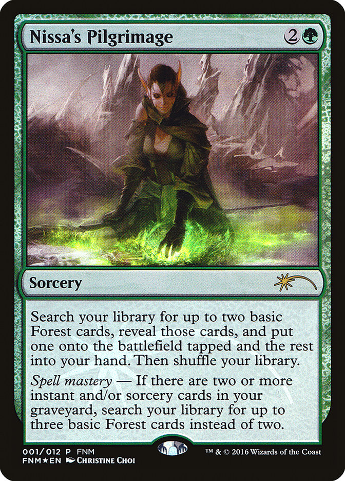 Nissa's Pilgrimage [Friday Night Magic 2016] - Magic: The Gathering - Card Brawlers | Quebec | Canada |