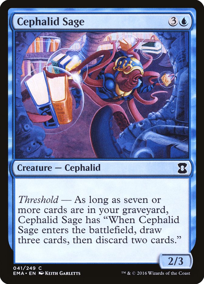 Cephalid Sage [Eternal Masters] - Magic: The Gathering - Card Brawlers | Quebec | Canada |