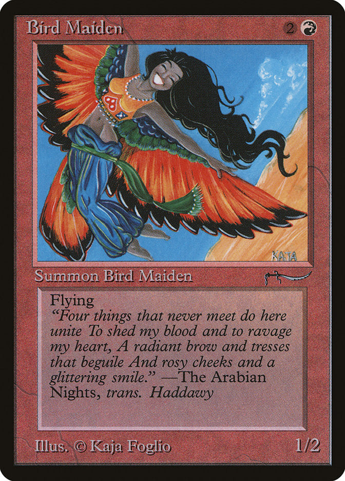 Bird Maiden (Dark Mana Cost) [Arabian Nights] - Magic: The Gathering - Card Brawlers | Quebec | Canada |