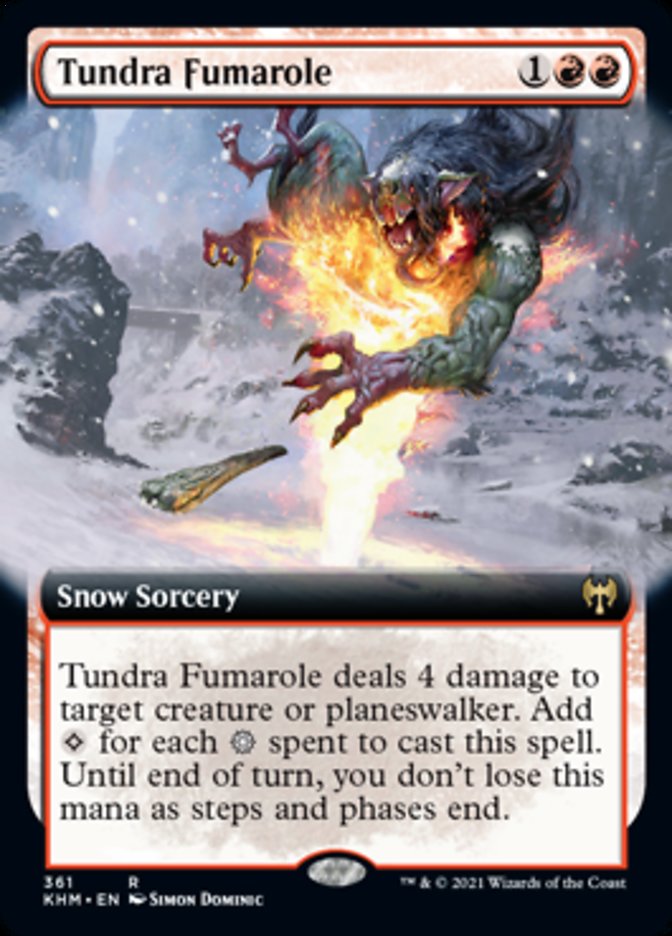 Tundra Fumarole (Extended Art) [Kaldheim] - Magic: The Gathering - Card Brawlers | Quebec | Canada |
