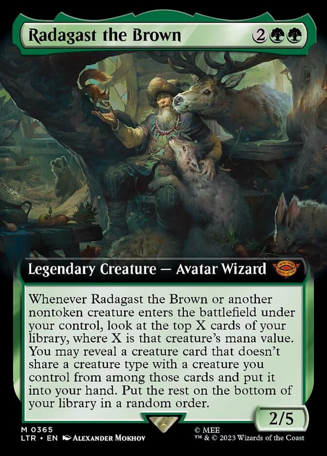 Radagast the Brown (Extended Art) [The Lord of the Rings: Tales of Middle-Earth] - Magic: The Gathering - Card Brawlers | Quebec | Canada |