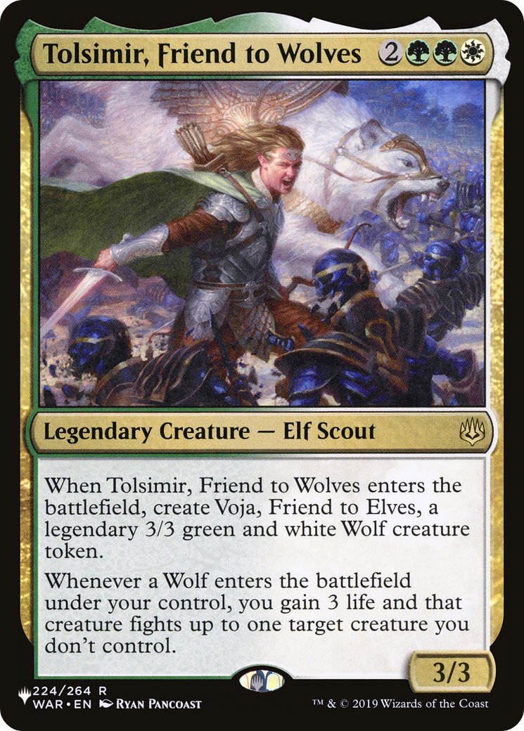 Tolsimir, Friend to Wolves [The List] - Magic: The Gathering - Card Brawlers | Quebec | Canada |