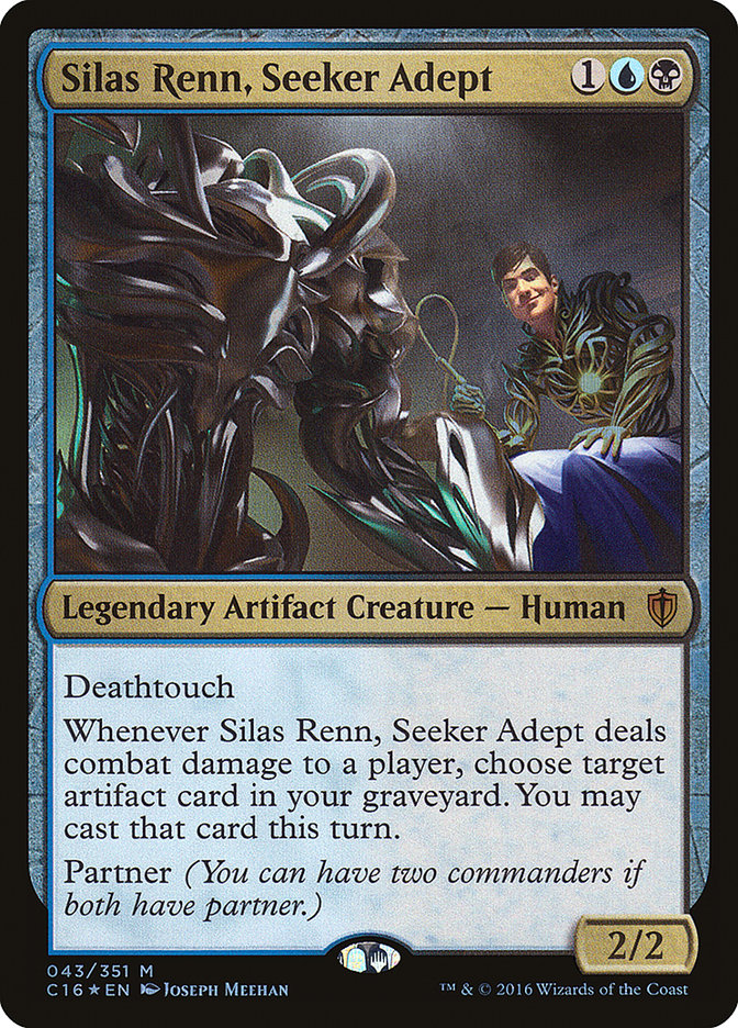 Silas Renn, Seeker Adept [Commander 2016] - Magic: The Gathering - Card Brawlers | Quebec | Canada |