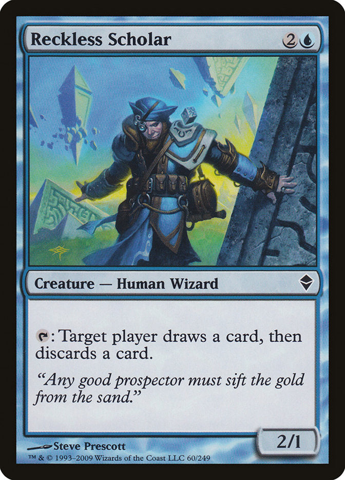 Reckless Scholar [Zendikar] - Magic: The Gathering - Card Brawlers | Quebec | Canada |
