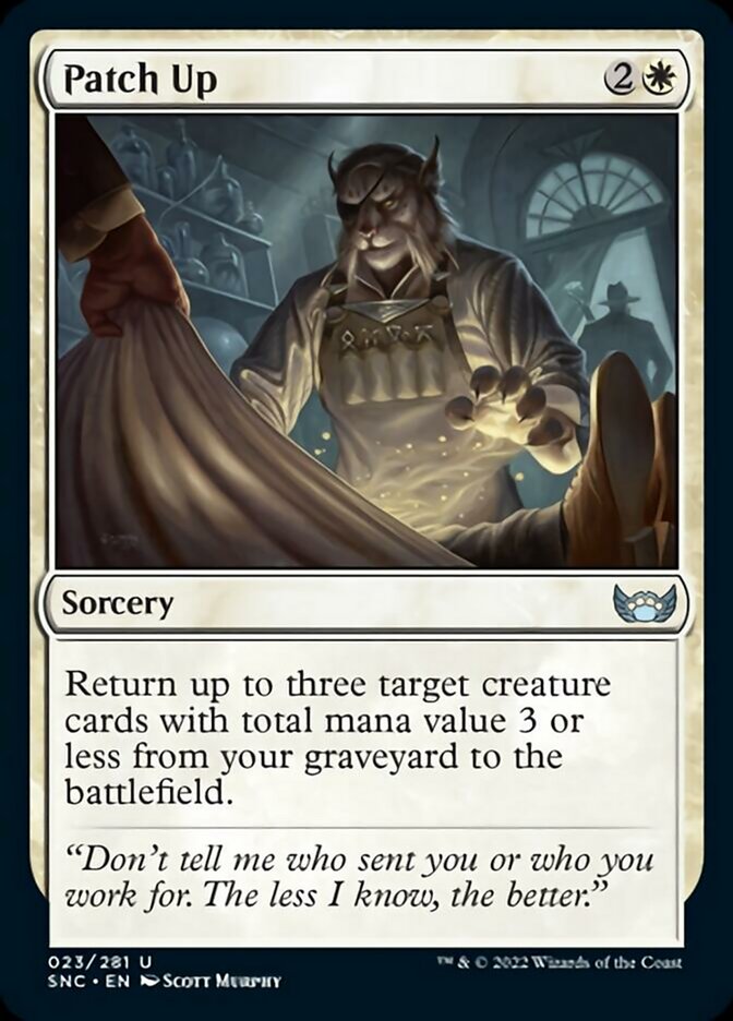 Patch Up [Streets of New Capenna] - Magic: The Gathering - Card Brawlers | Quebec | Canada |