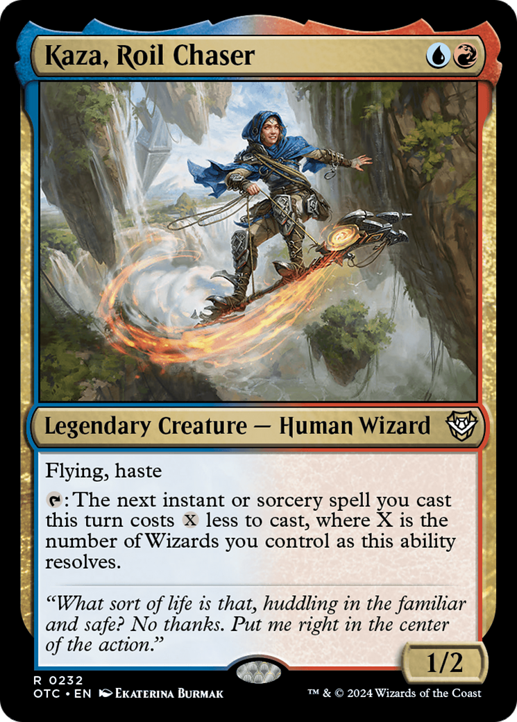 Kaza, Roil Chaser [Outlaws of Thunder Junction Commander] - Magic: The Gathering - Card Brawlers | Quebec | Canada |