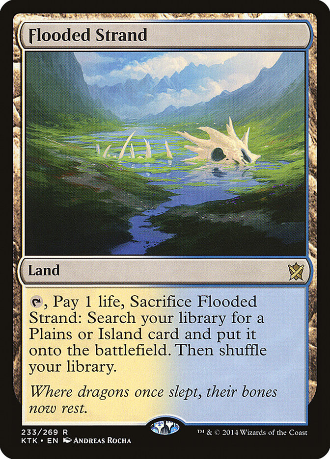 Flooded Strand [Khans of Tarkir] - Magic: The Gathering - Card Brawlers | Quebec | Canada |