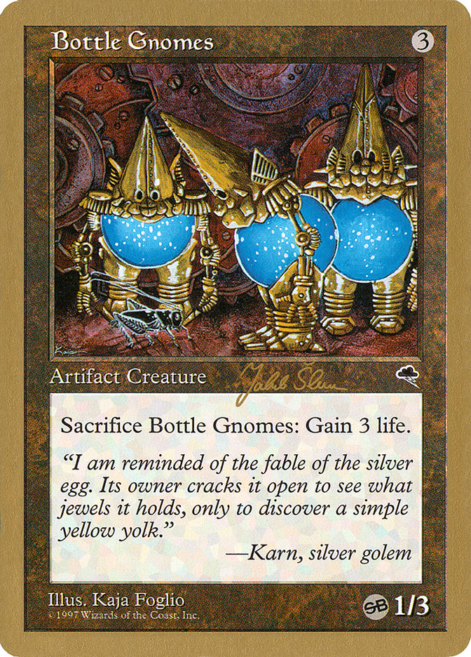 Bottle Gnomes (Jakub Slemr) (SB) [World Championship Decks 1999] - Magic: The Gathering - Card Brawlers | Quebec | Canada |