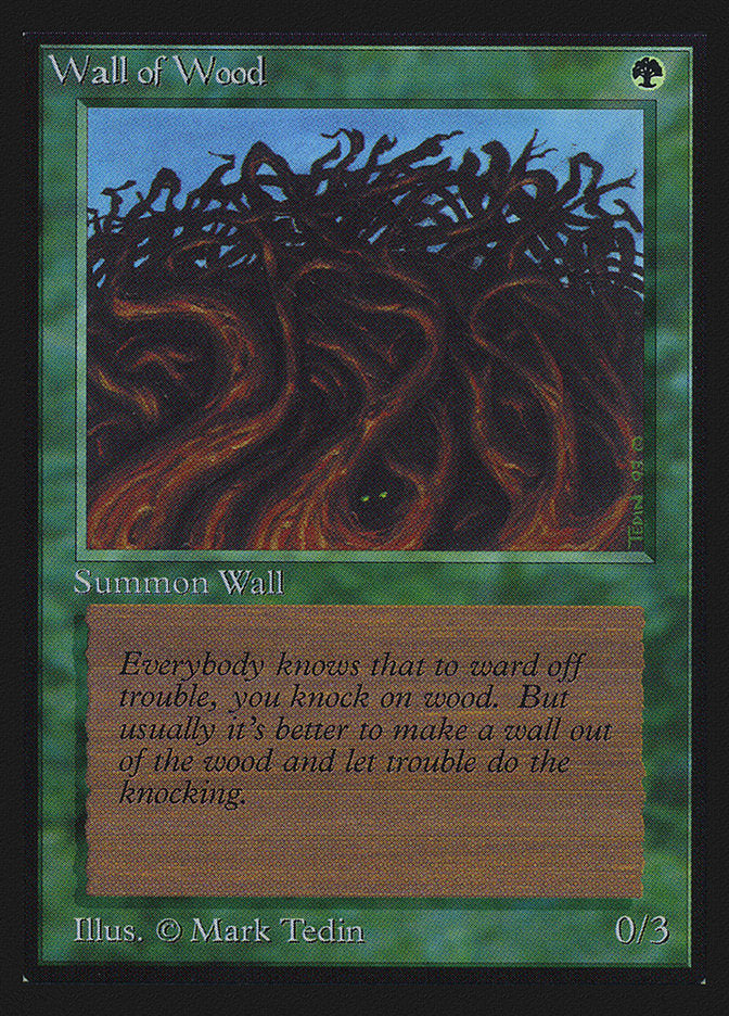 Wall of Wood [International Collectors' Edition] - Magic: The Gathering - Card Brawlers | Quebec | Canada |