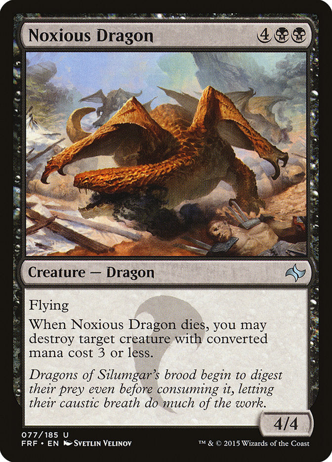 Noxious Dragon [Fate Reforged] - Magic: The Gathering - Card Brawlers | Quebec | Canada |