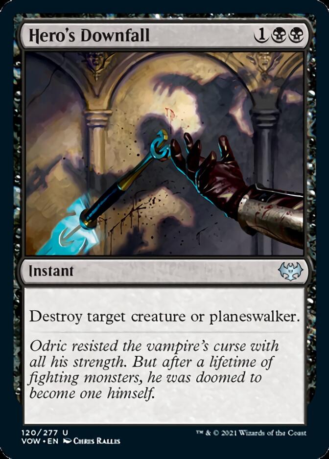 Hero's Downfall [Innistrad: Crimson Vow] - Magic: The Gathering - Card Brawlers | Quebec | Canada |
