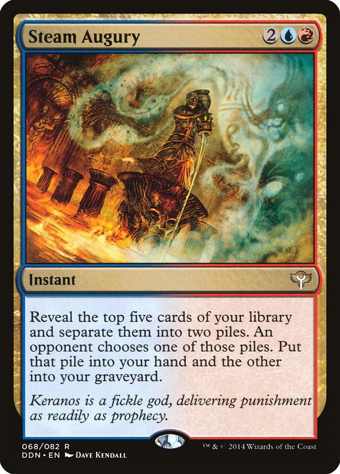Steam Augury [Duel Decks: Speed vs. Cunning] - Magic: The Gathering - Card Brawlers | Quebec | Canada |