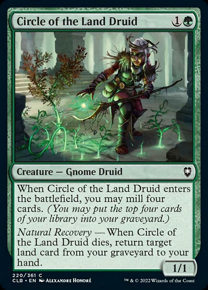 Circle of the Land Druid [Commander Legends: Battle for Baldur's Gate] - Magic: The Gathering - Card Brawlers | Quebec | Canada |
