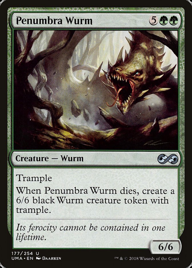 Penumbra Wurm [Ultimate Masters] - Magic: The Gathering - Card Brawlers | Quebec | Canada |