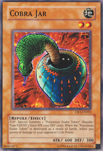 Cobra Jar [DR1-EN023] Common - Yu-Gi-Oh! - Card Brawlers | Quebec | Canada |