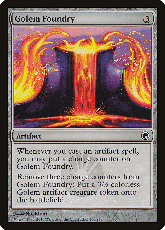 Golem Foundry [Scars of Mirrodin] - Magic: The Gathering - Card Brawlers | Quebec | Canada |