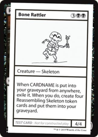 Bone Rattler (2021 Edition) [Mystery Booster Playtest Cards] - Magic: The Gathering - Card Brawlers | Quebec | Canada |