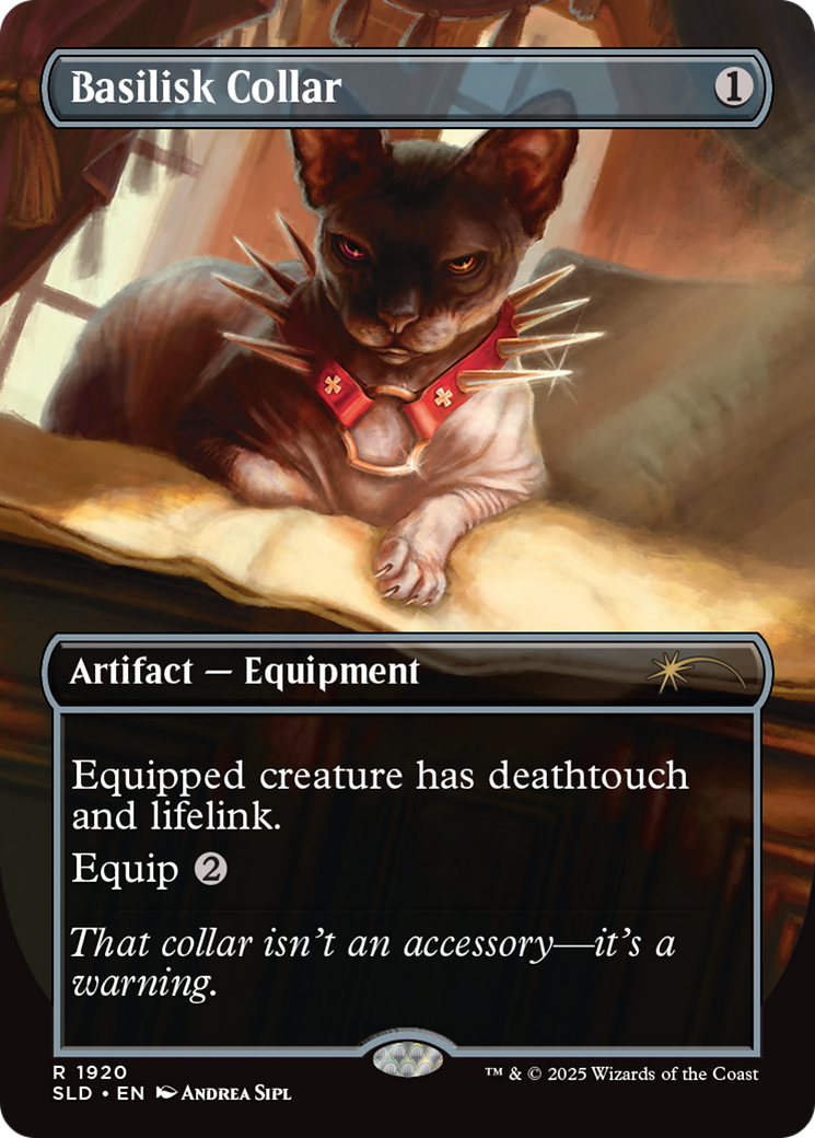 Basilisk Collar (1920) (Rainbow Foil) [Secret Lair Drop Series] - Magic: The Gathering - Card Brawlers | Quebec | Canada |