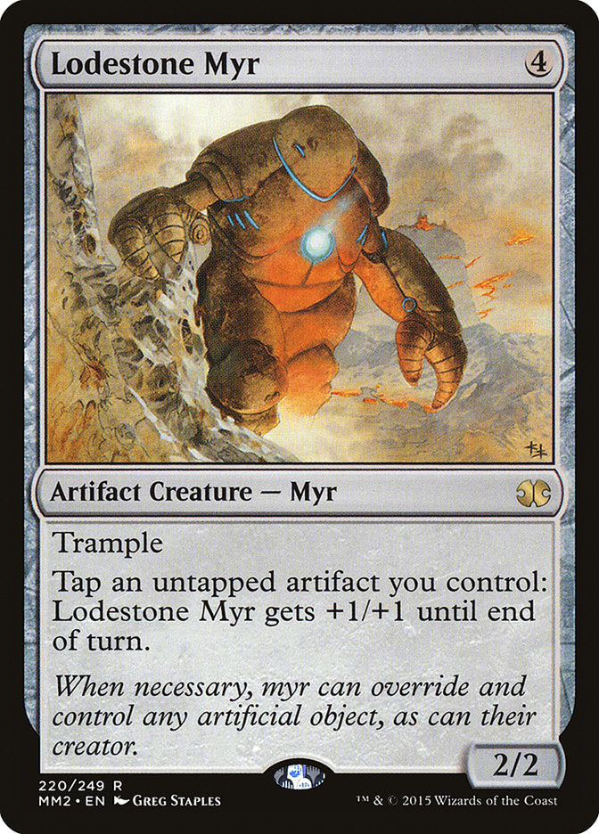 Lodestone Myr [Modern Masters 2015] - Magic: The Gathering - Card Brawlers | Quebec | Canada |