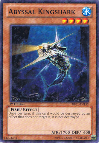 Abyssal Kingshark [BP01-EN155] Starfoil Rare - Yu-Gi-Oh! - Card Brawlers | Quebec | Canada |